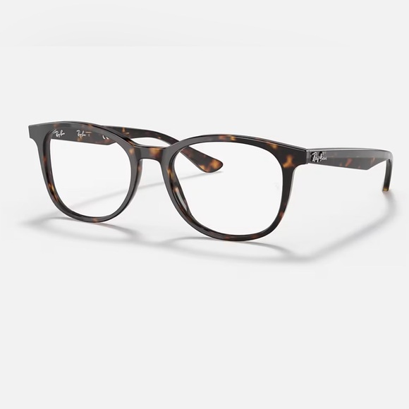 Unisex Ray Ban eyeglass in tortoise color - Picture 2 of 9